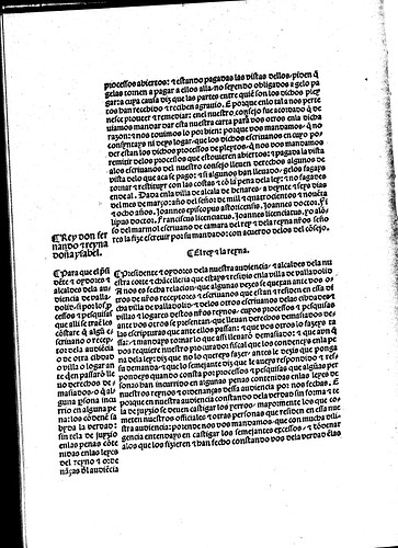 Libro de las bulas y pragmáticas de los reyes católicos ff. LXXXIII-LXXXIV