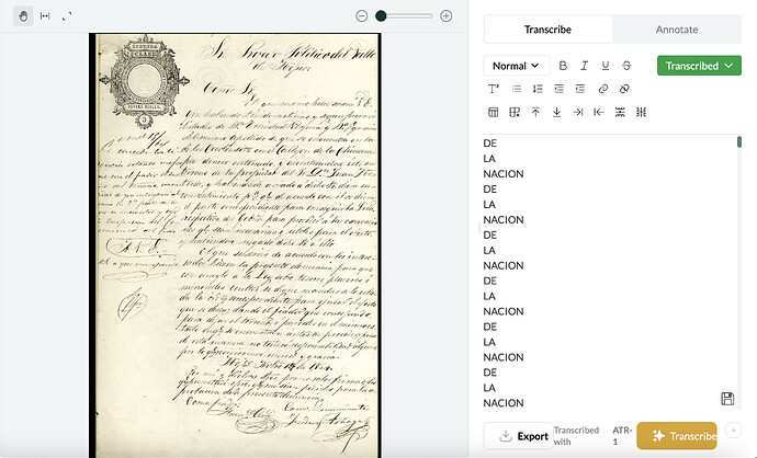 Transcription Attempt 1