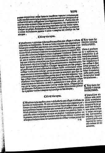 Libro de las bulas y pragmáticas de los reyes católicos ff. LXXXIII-LXXXIV